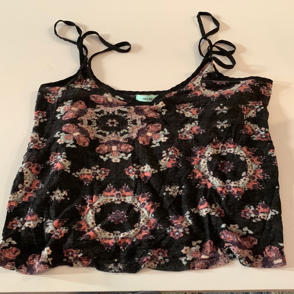 Floral free people tank